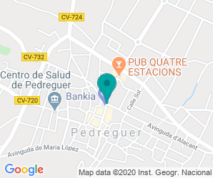 Localización de Instituto de Pedreguer
