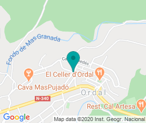 Localización de Colegio El Montcau - Zer Subirats