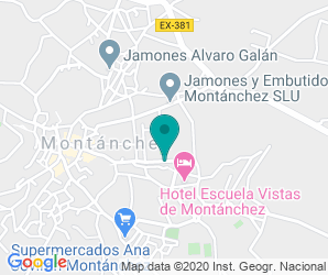Localización de Instituto Sierra De Montanchez