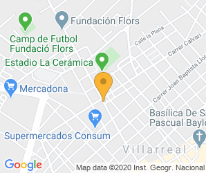Localización de Centro Fundación Flors