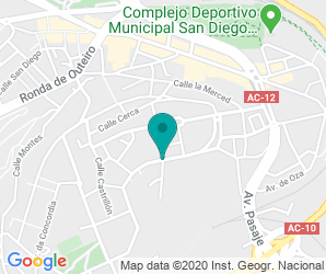 Localización de Instituto Monte Das Moas