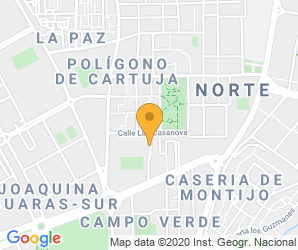Localización de Centro Luz R. Casanova