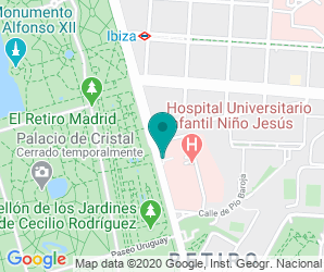 Localización de CP Ee Hospital Del Niño Jesus