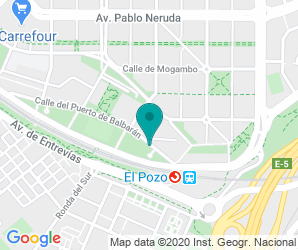 Localización de Colegio Madrid - sur