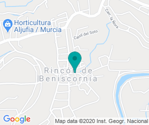 Localización de Colegio Rincon De Beniscornia