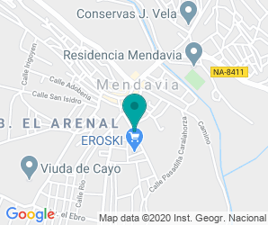 Localización de IESO Mendavia Joaquin Romera