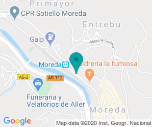 Localización de CP Moreda