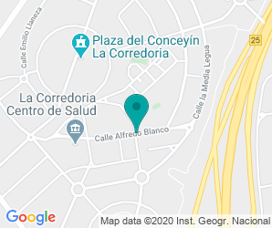 Localización de CP La Corredoria