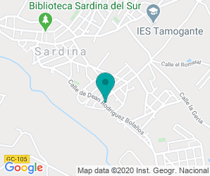 Localización de CEIP Sardina Del Norte