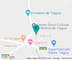 Localización de CEIP Tiagua