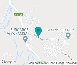 Localización de C.R.A. Ariño - Alloza
