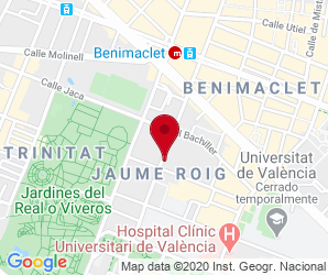 Localización de Colegio Alemán De Valencia