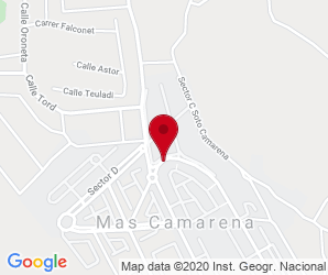 Localización de Colegio Bilingüe Mas Camarena