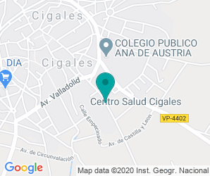 Localización de Instituto Cigales