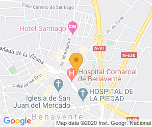 Localización de Centro Virgen De La Vega
