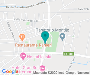 Localización de Instituto Extremadura