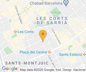 Localización de Centro Maristes Sants - Les Corts
