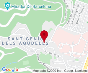 Localización de Centro Sant Genís Dels Agudells