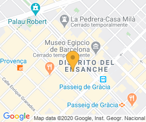 Localización de Centro Fàsia - eIXample