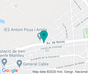Localización de Instituto Antoni Pous I Argila