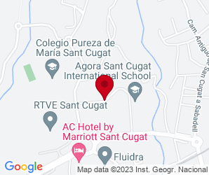 Localización de Àgora Sant Cugat International School