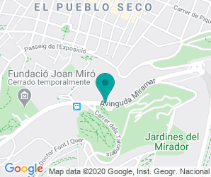 Localización de Instituto Bosc De Montjuïc
