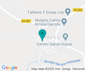 Localización de IESO De Hoyos