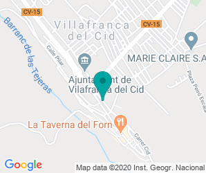 Localización de Instituto de Villafranca Del Cid