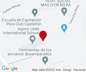 Localización de Agora Lledó International School