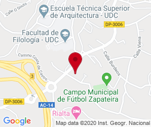 Localización de Coruña British School