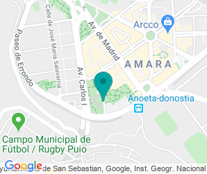 Localización de Colegio Amara Berri - morlans