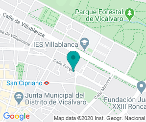 Localización de Colegio Vicalvaro