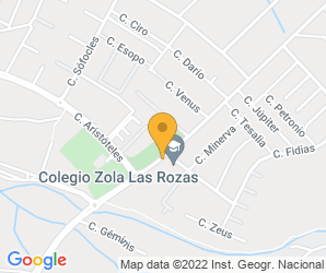 Localización de Colegio Zola Las Rozas