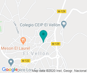Localización de Colegio C.r.a. De El Vellon