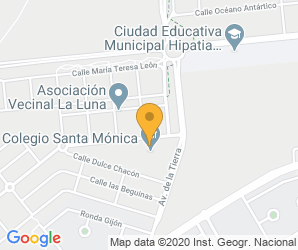 Localización de Colegio Santa Mónica