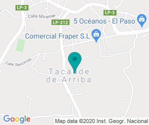 Localización de CEIP Tacande