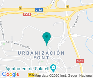 Localización de Colegio Castell De Calafell