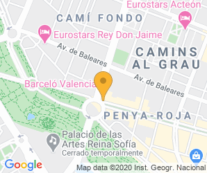 Localización de Centro Ave María De Peñarrocha