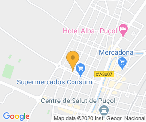 Localización de Centro Virgen Al Pie De La Cruz