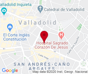 Localización de Centro Sagrada Familia