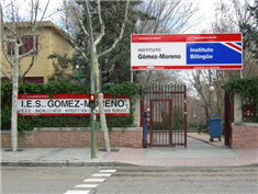 IES Gómez Moreno: Colegio Público en MADRID,Secundaria,Bachillerato,Inglés,